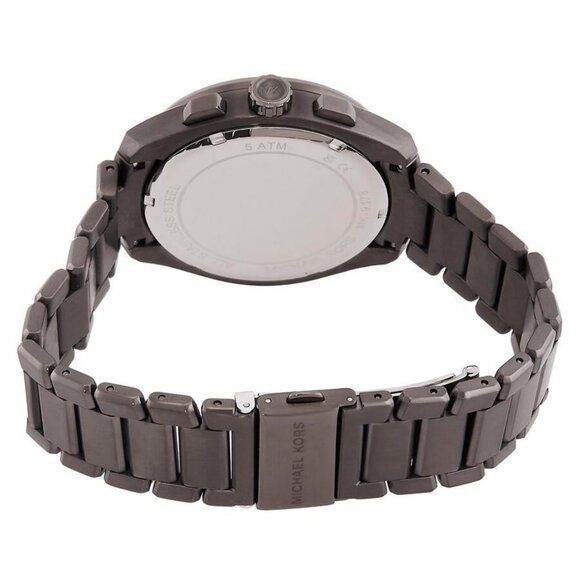 NWT Michael Kors Fashion Men's Quartz Steel Authentic Watch - Picture 3 of 3